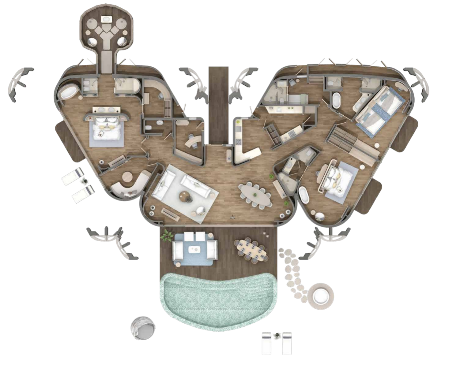 域外瞭望：沙特首家 丽思卡尔顿隐世酒店，藏于红海秘境-104