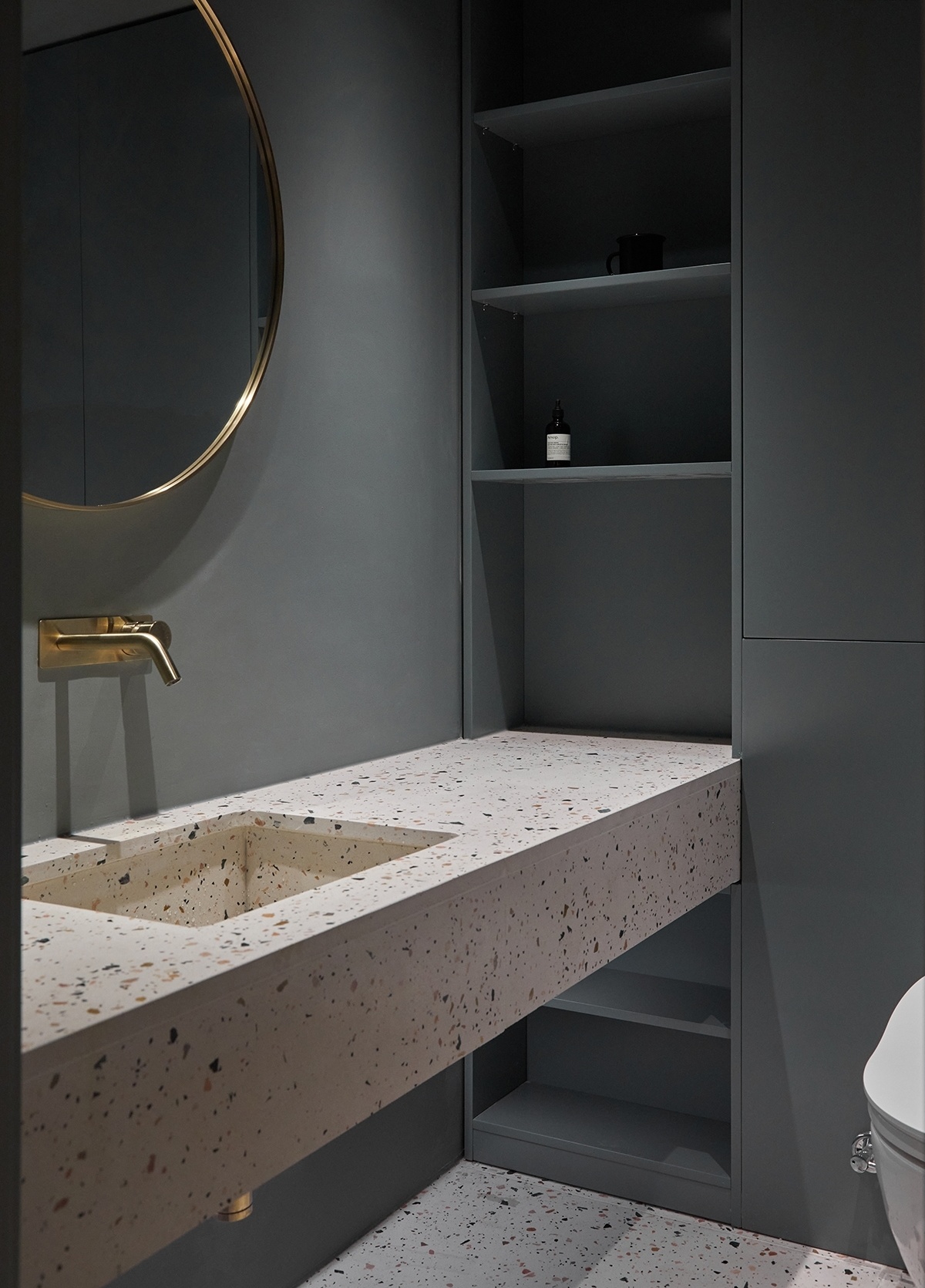 刘畅设计·灰绿色调的家-91