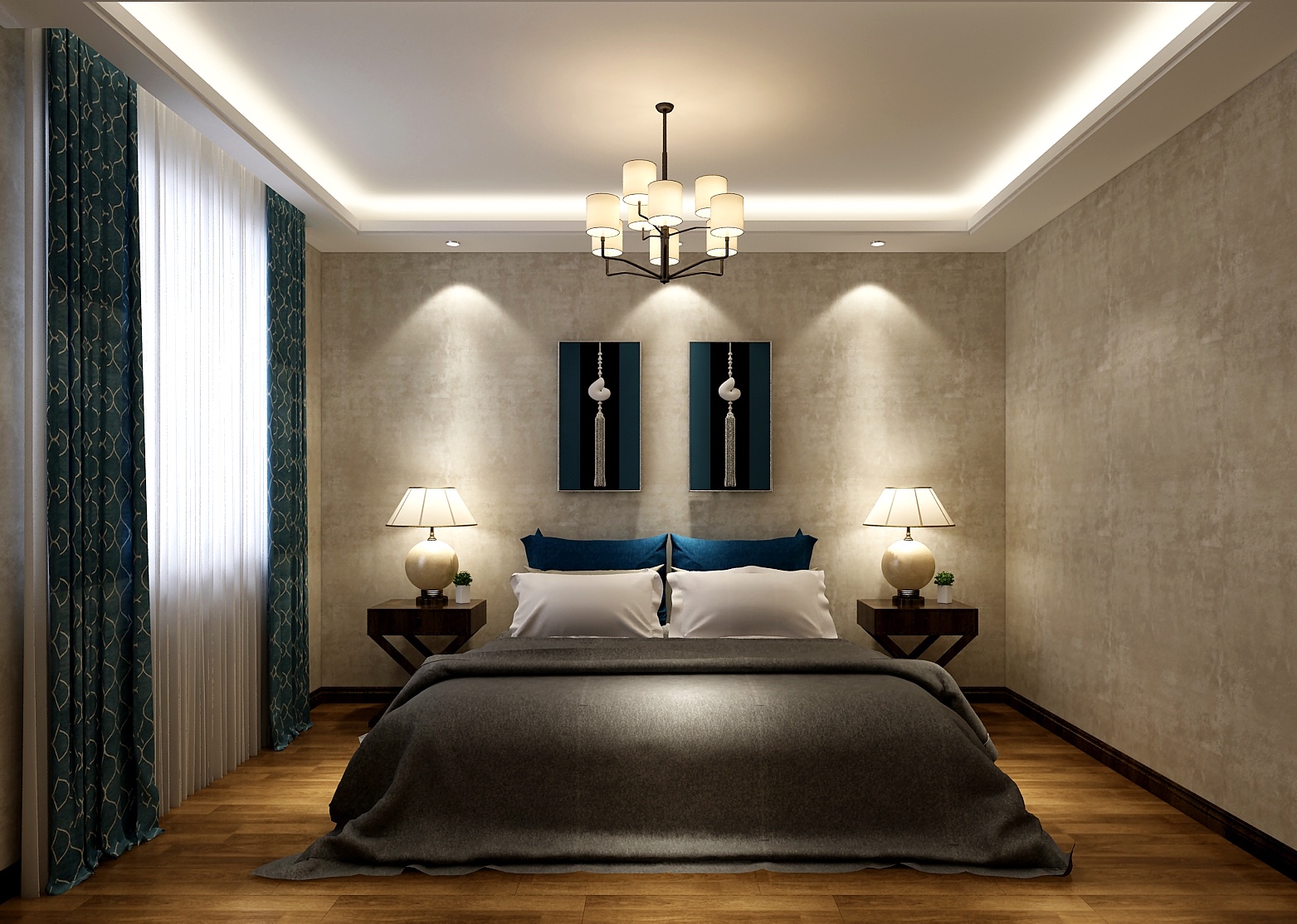 新东方天地240平新中式阁楼-14