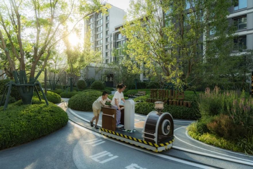 人文自然 拾光成长:天津中海金江里大区丨中国天津丨景观设计及施工图:里表都会,建筑:上海天华,室内:北京瑞视界-21