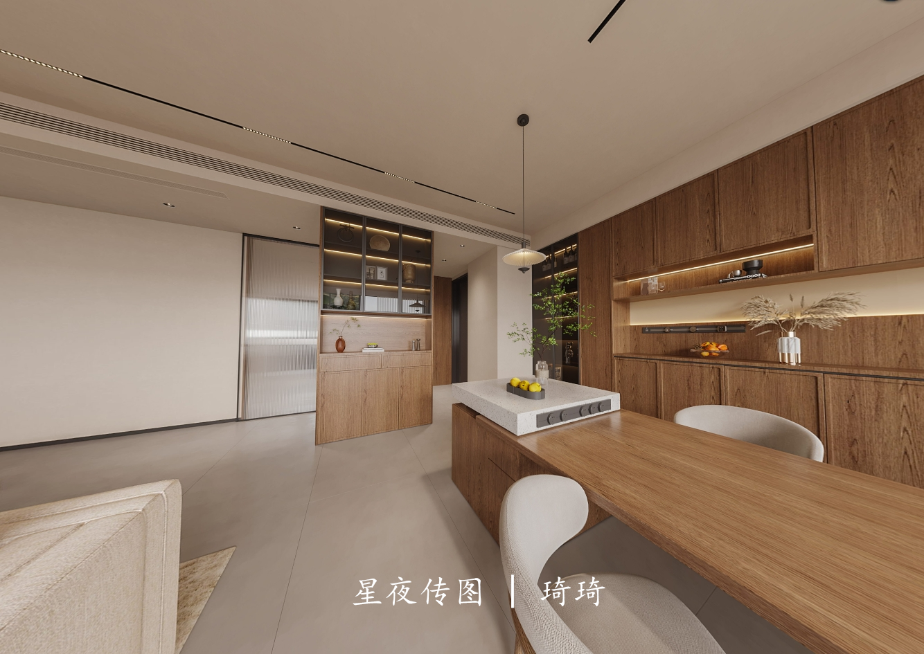 现代原木风 | 自然舒适的家居空间-3