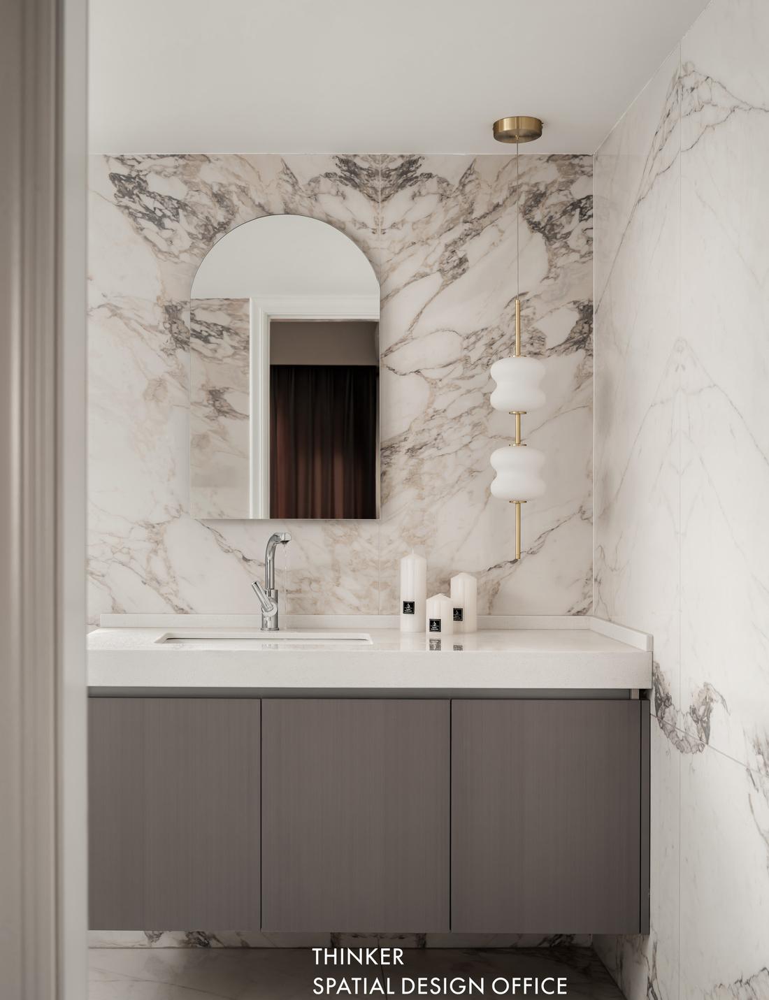 150 平奶油色家居-28