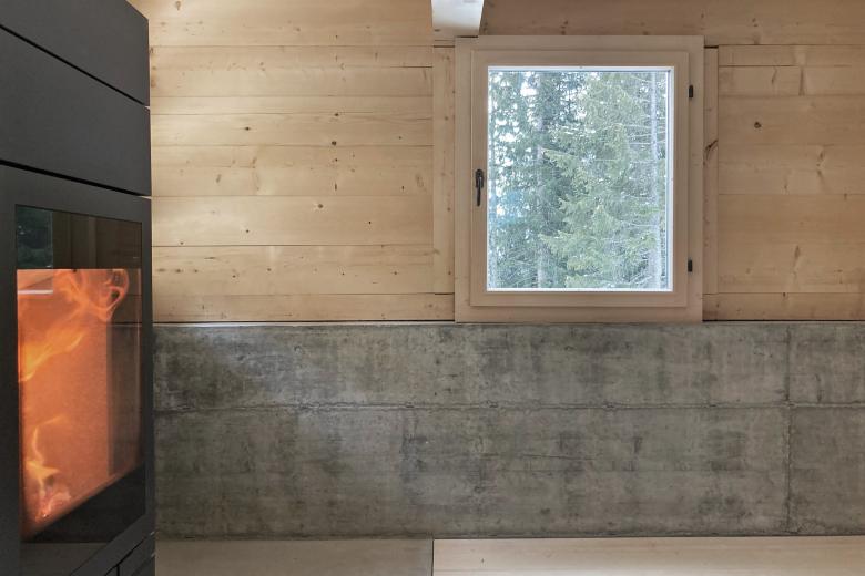 SALVINI RÜEGSEGGER ARCHITEKTEN丨Neubau Alphütte Surselva丨瑞士-18