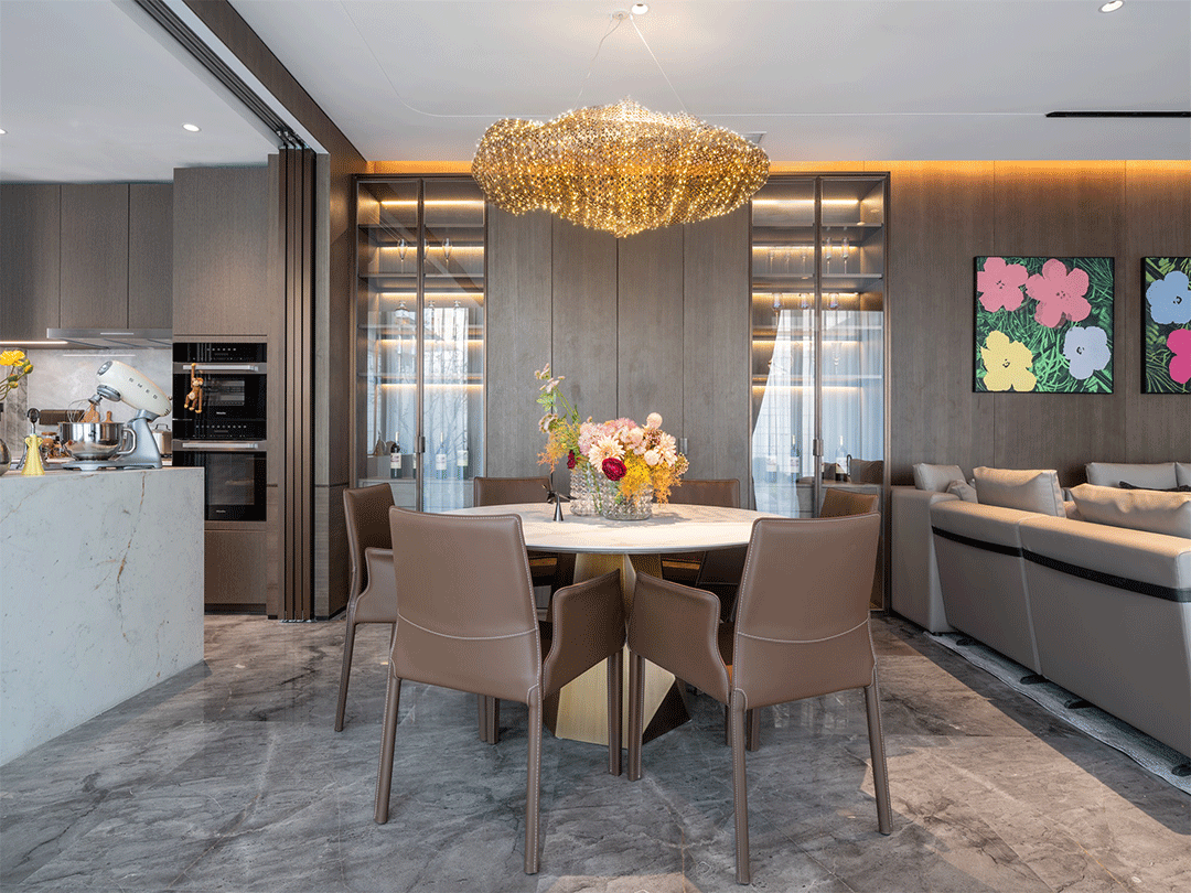 艺烁空间新作丨850㎡沪上墅居丨中国上海丨EASE艺烁空间-6