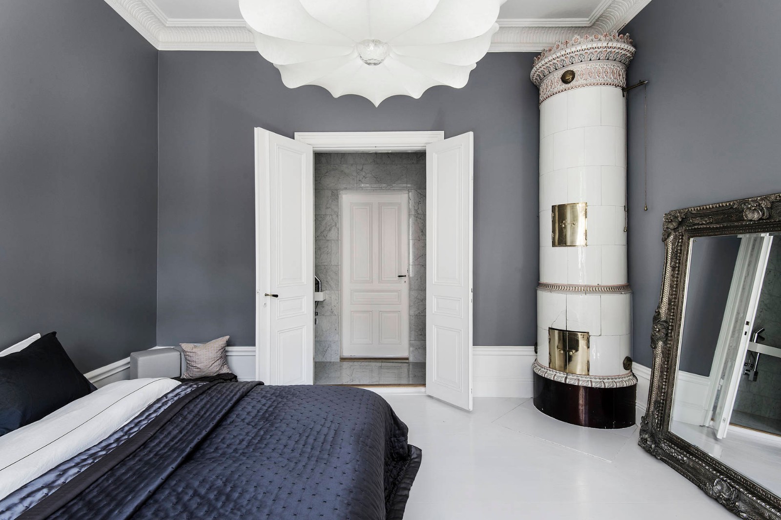 193㎡黑白两色的极简优雅家园-28