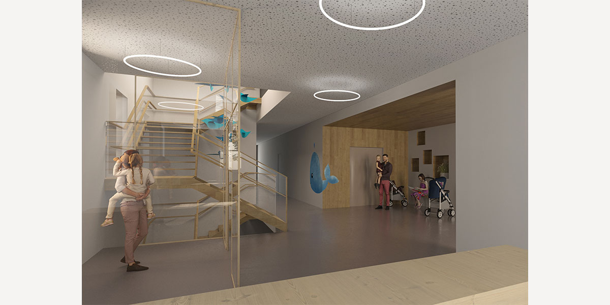 历史遗址改造为幼儿中心项目丨法国丨CoCo architecture-7