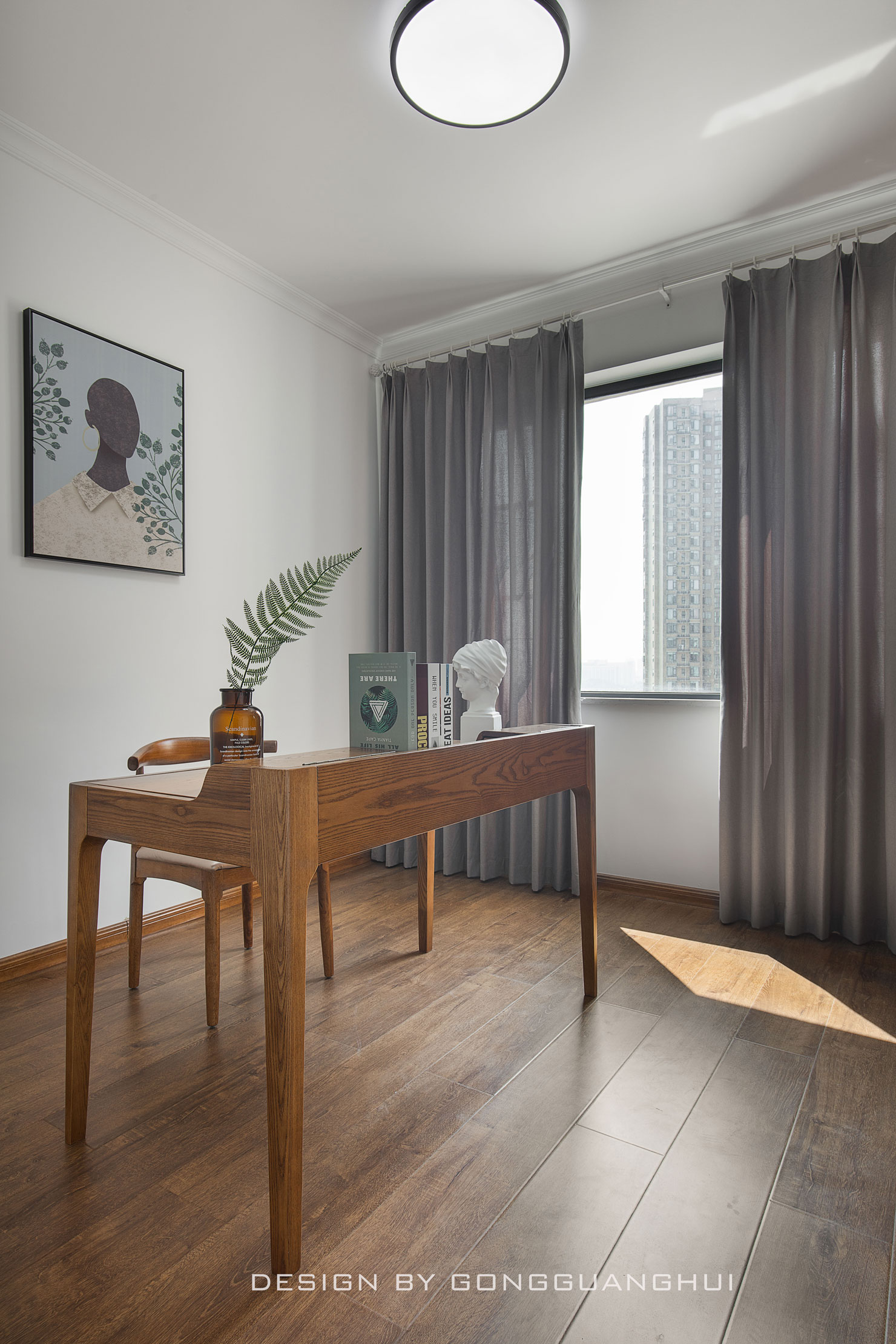 95 后北欧之家 | 北京御园 100 平三室两厅设计案例-38