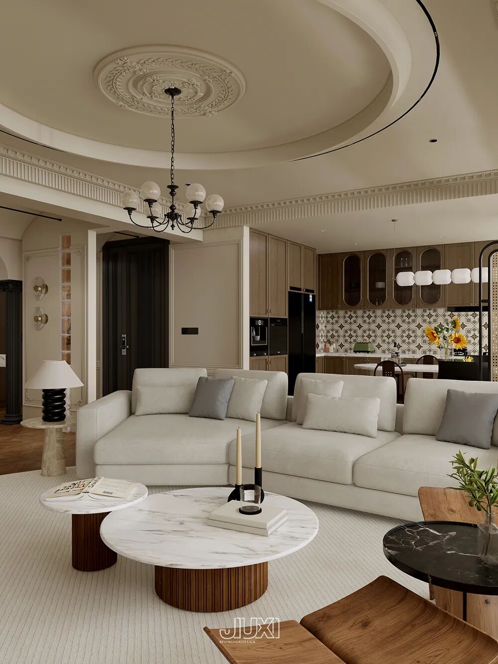 「设计分享」这样的复古美真得藏不住呀,赶快住进来-58