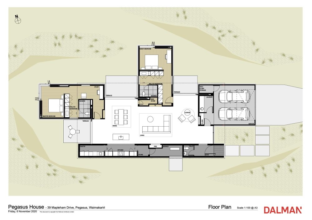 新西兰度假别墅“飞马之家” · 极简主义与自然融合的设计-37