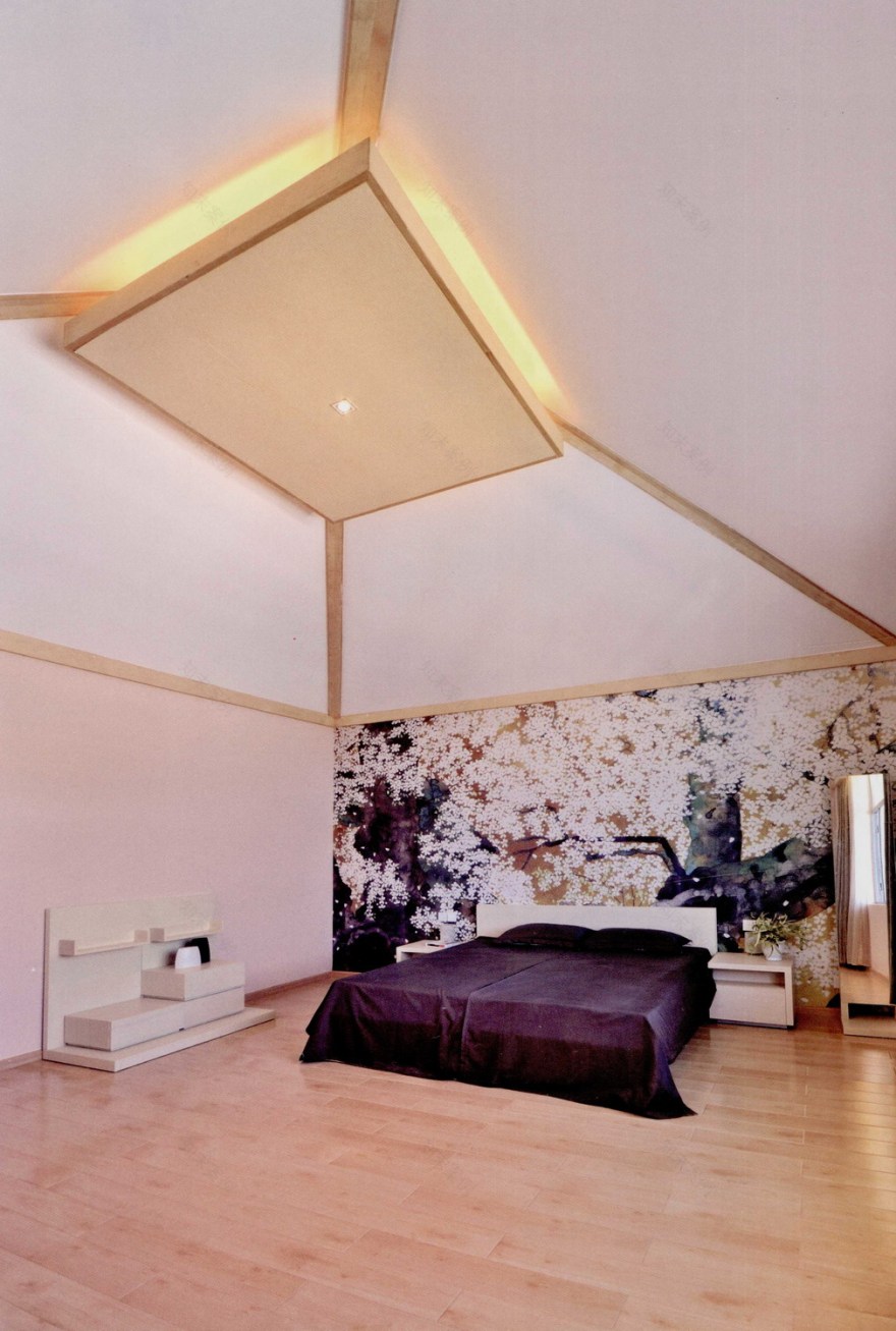 和风轻扬·卓卫东打造日本樱花般绚烂住宅丨三川设计事务所-19