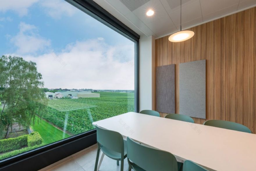 Klaarchitectuur为Borgloon水果经销商设计的办公楼-1