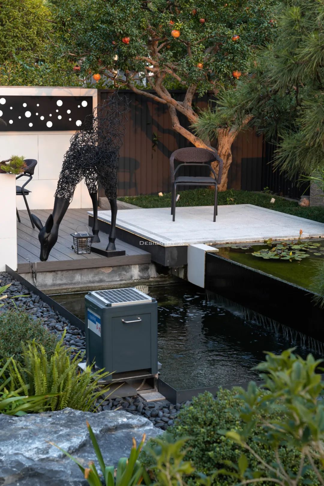 上海融创壹号院现代庭院景观设计丨中国上海丨纵合景观-17