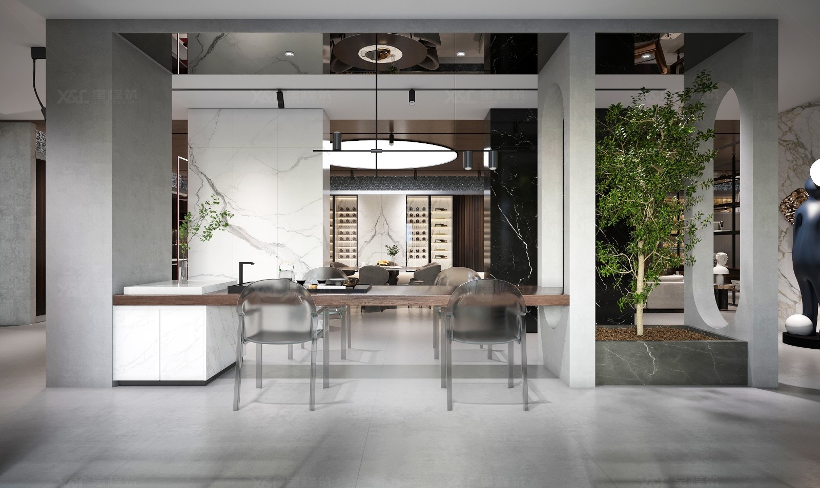 南昌江汇新材料展厅设计丨中国南昌丨星程筑-10