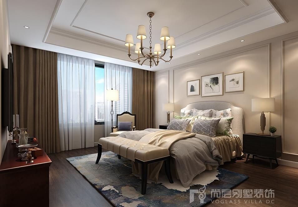 景枫法兰谷别墅 | 简约轻奢美式风格，温馨儿童空间-11