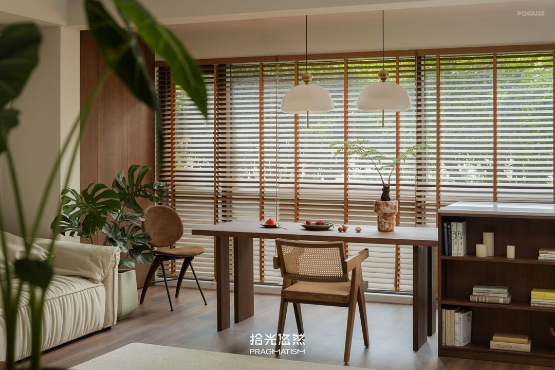 米棕色的度假氛围感,不被风格定义的“亲子乐园”丨拾光悠然设计-10