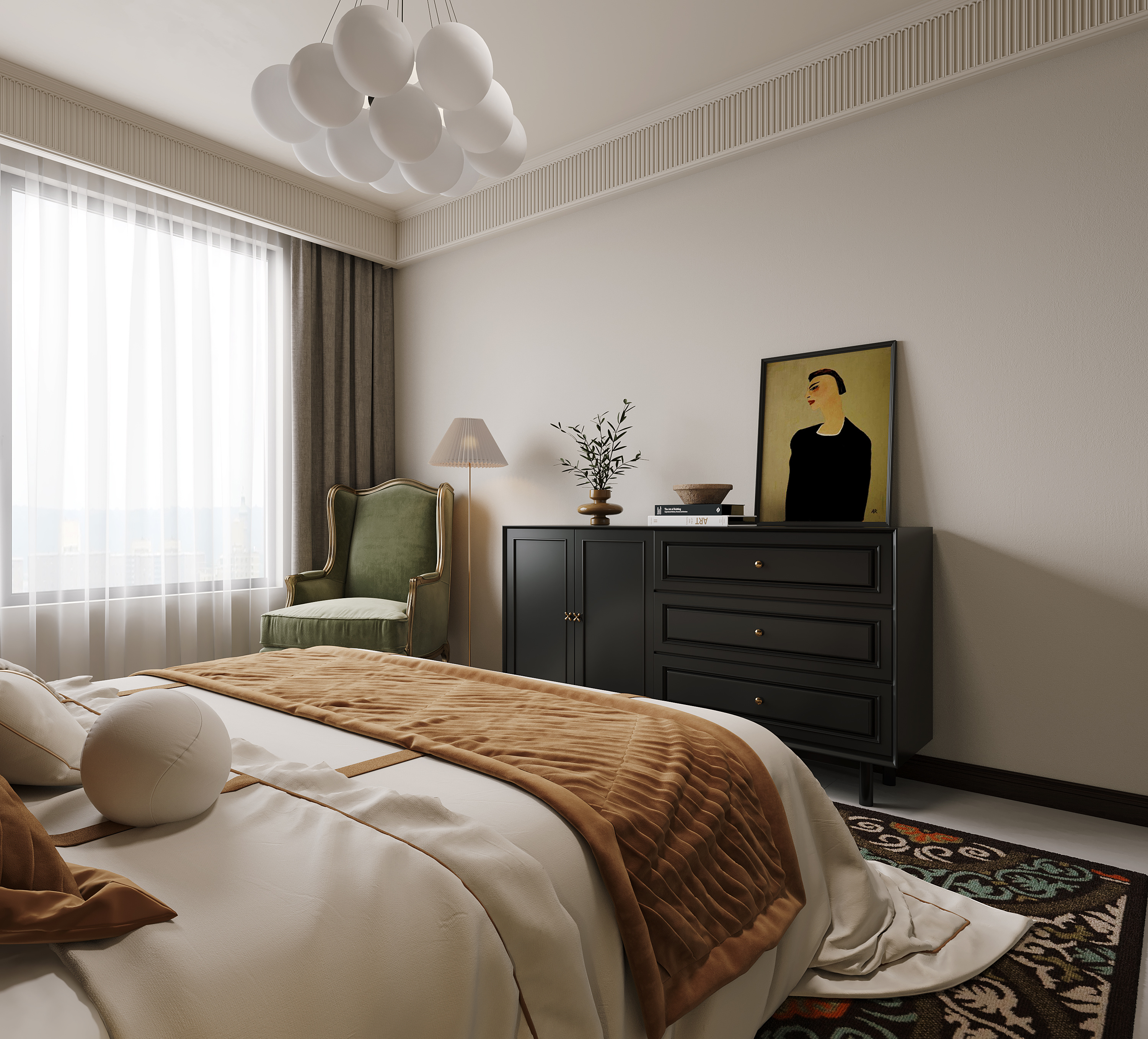 复古法式高端效果案例表现-5