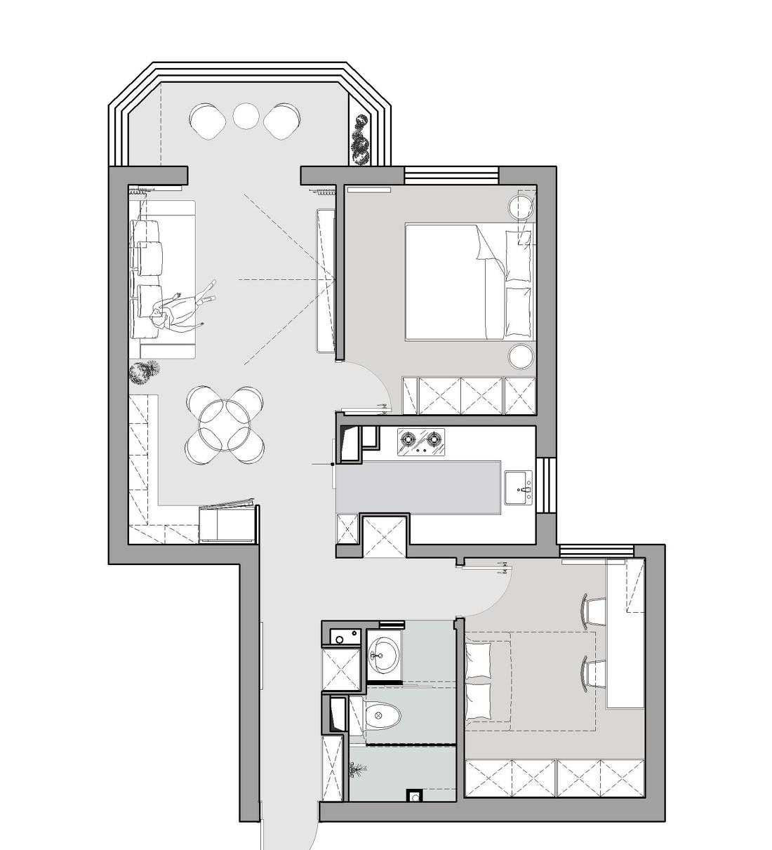 70㎡简约风的留白之所,慢生活的理想家-54