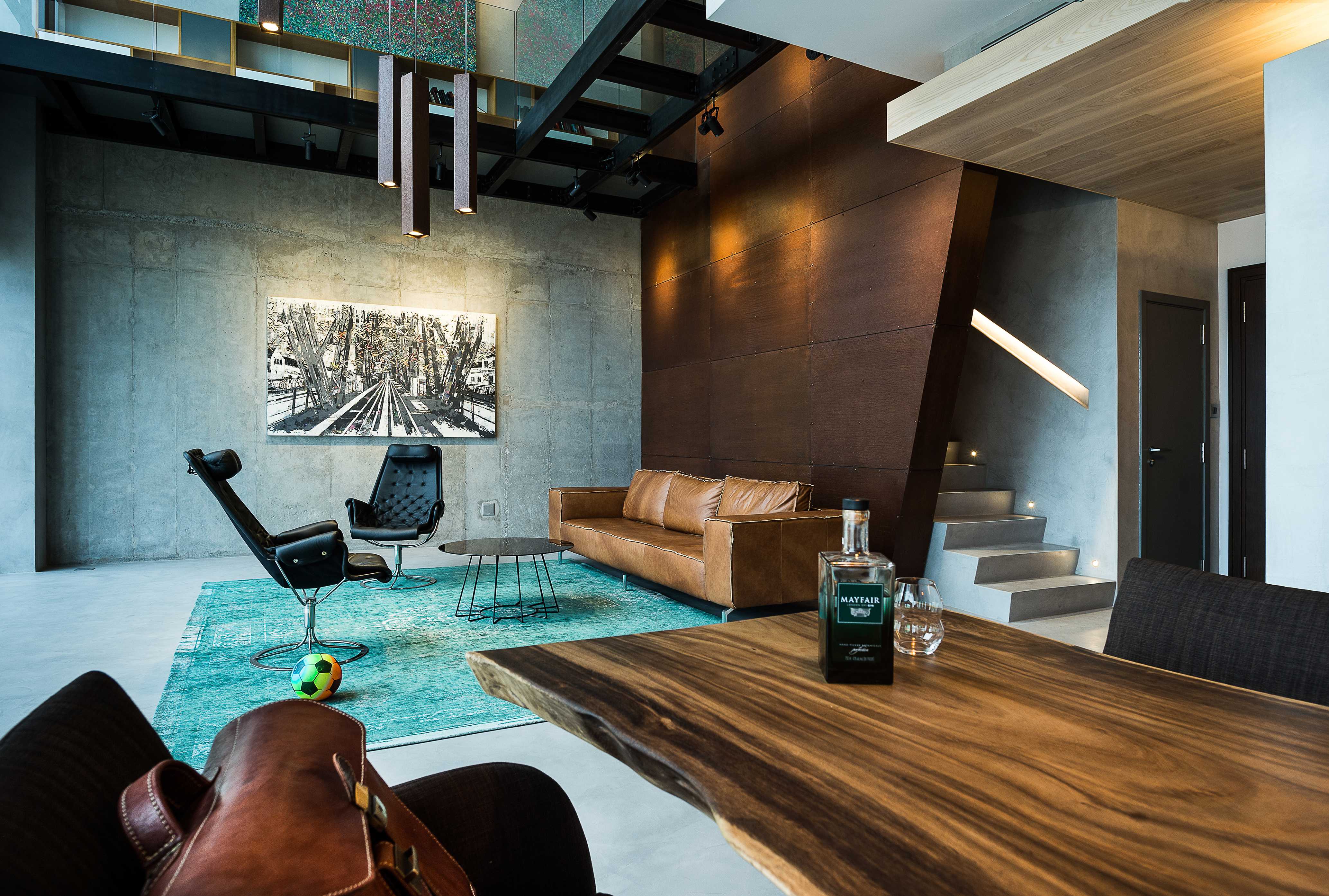 越南胡志明市顶层公寓现代工业设计-0