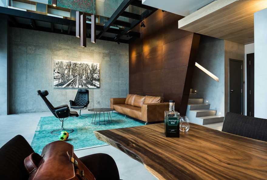 越南胡志明市顶层公寓现代工业设计-0