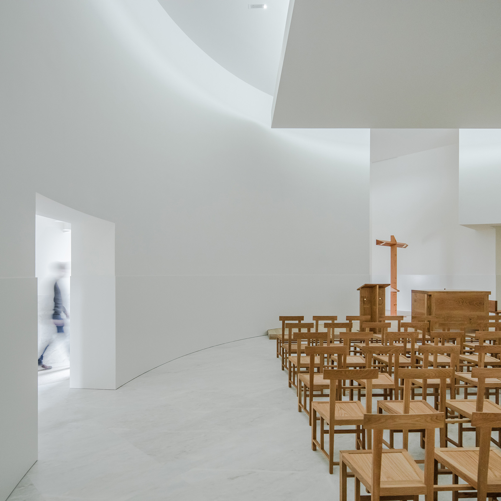 Saint-Jacques-de-la-Lande教堂,法国雷恩 / Álvaro Siza Vieira-152