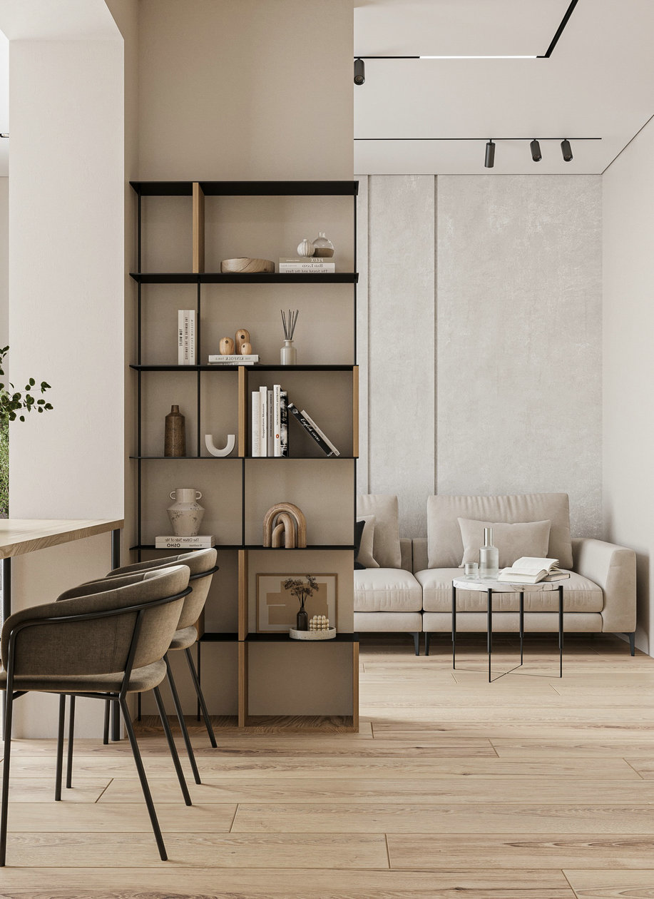 原木风小空间公寓设计-2