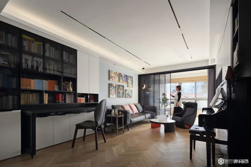 二胎家庭的 128㎡空间极致利用丨锦华装饰-36