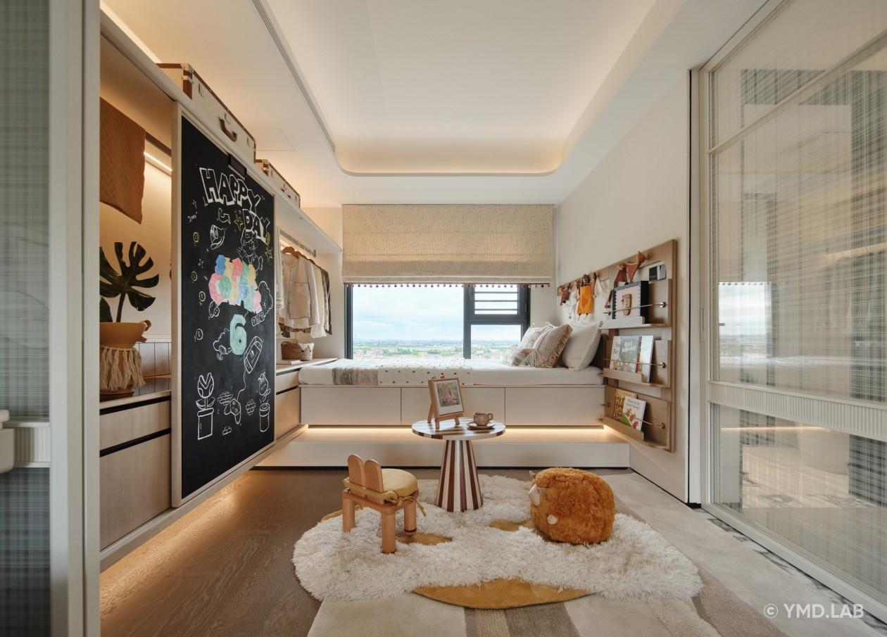 上海星耀翠湾89㎡样板间丨岳蒙设计-22