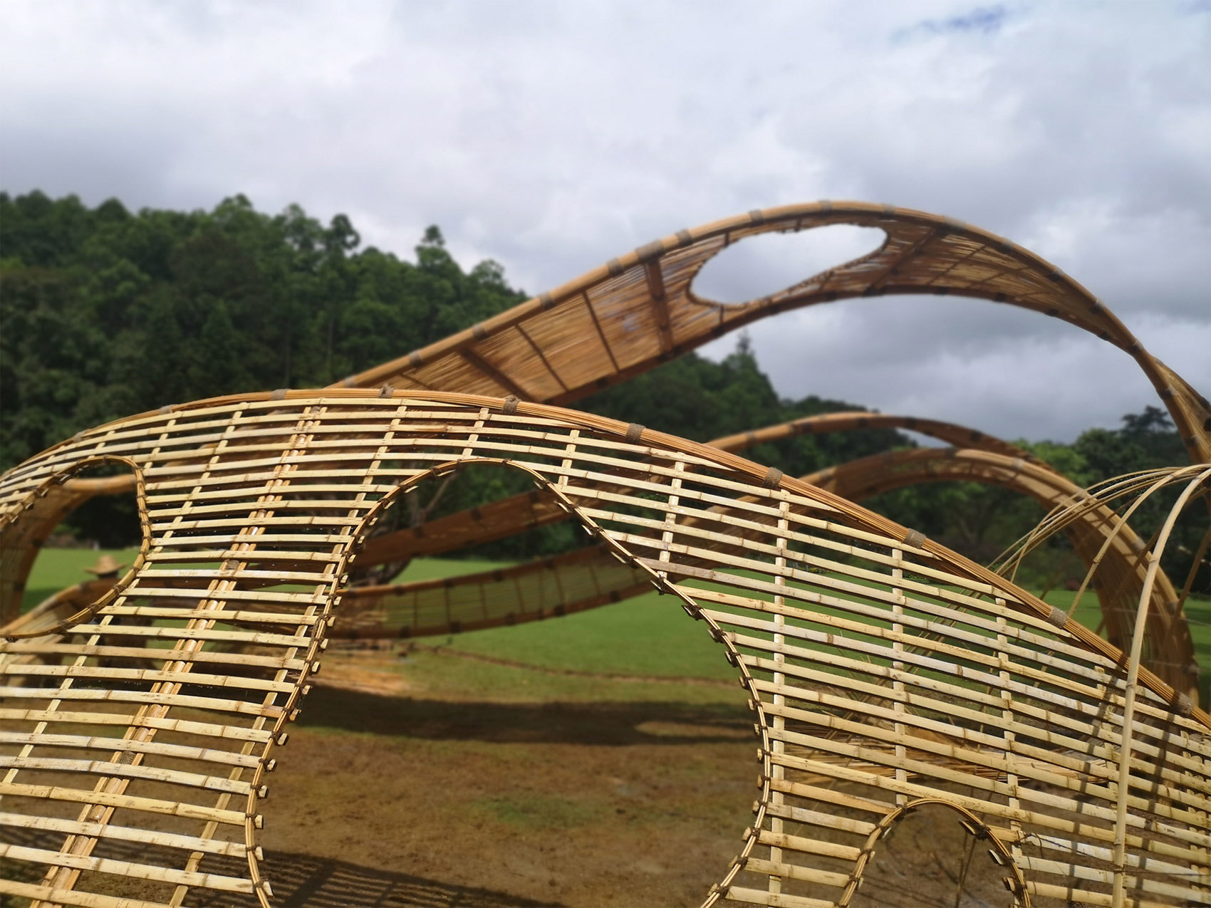 深圳 “种子”现代竹编装置-39