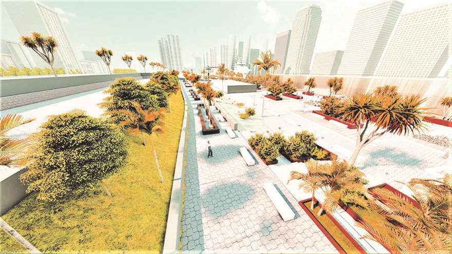 城市空间项目 杰济拉公园丨开罗大学工程学院建筑系-9