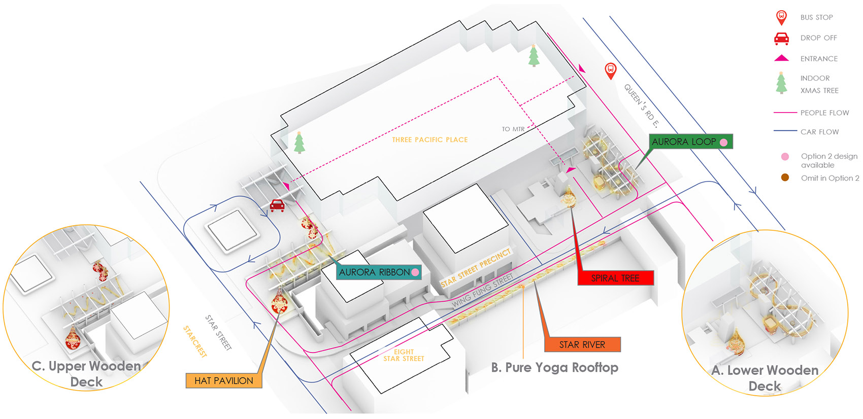 星街小区藤片圣诞装置丨中国香港丨AaaM Architects-58