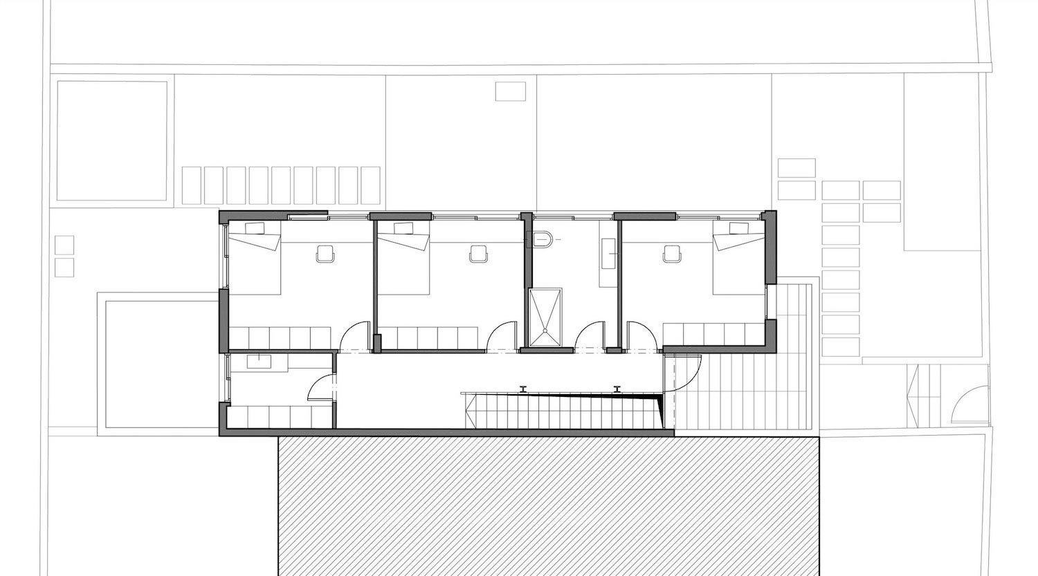 以色列 20 世纪 50 年代单层半独立住宅现代改造-22