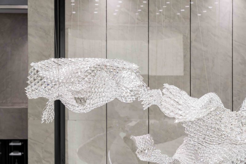 弘阳常州遥观售楼处——“水”主题景观室内设计-15