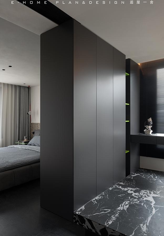 泡泡玛特手办屋主个性生活住宅设计丨逅屋一舍-35