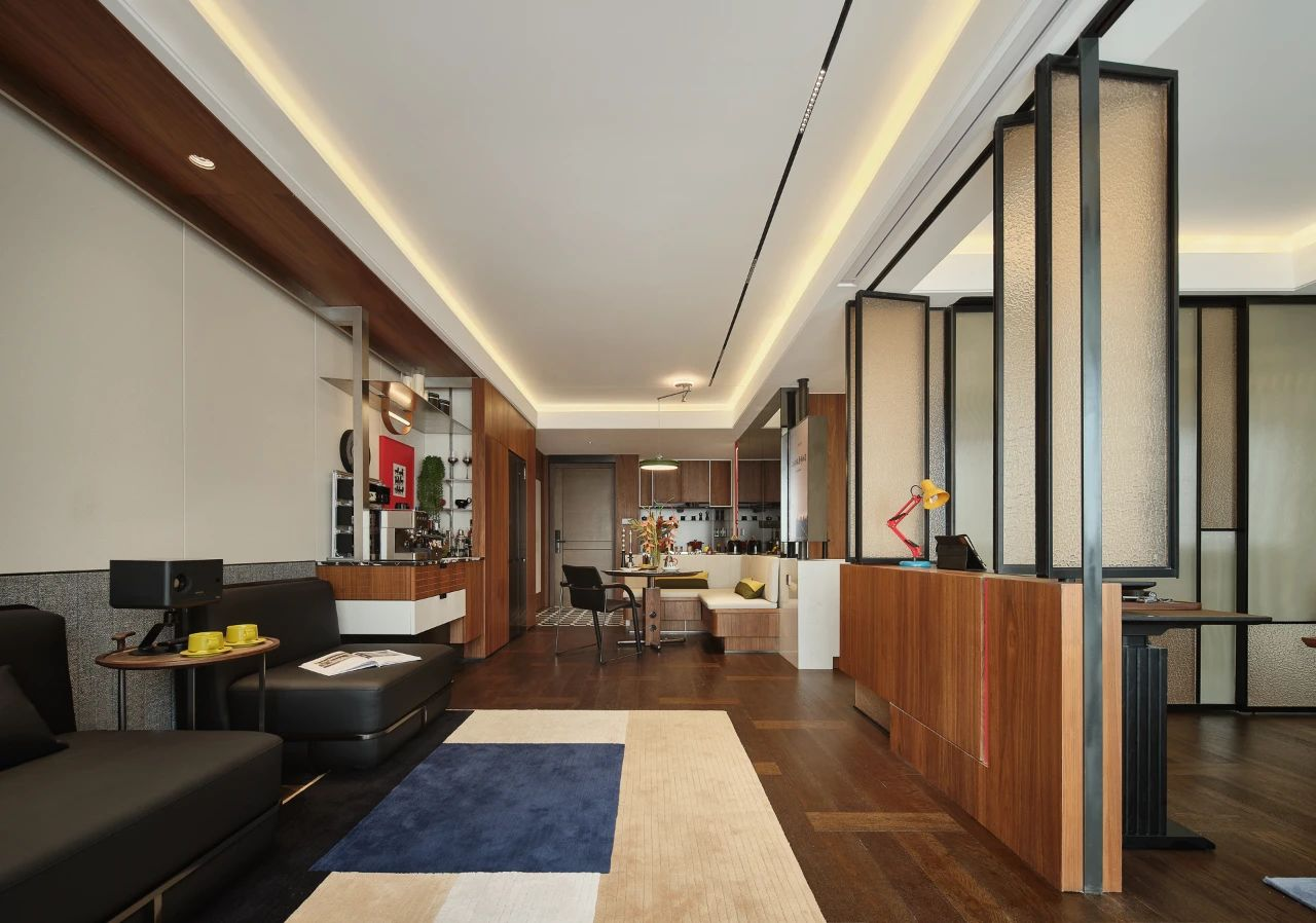 浙江趣味包豪斯 99㎡丨中国杭州丨岳蒙设计-2