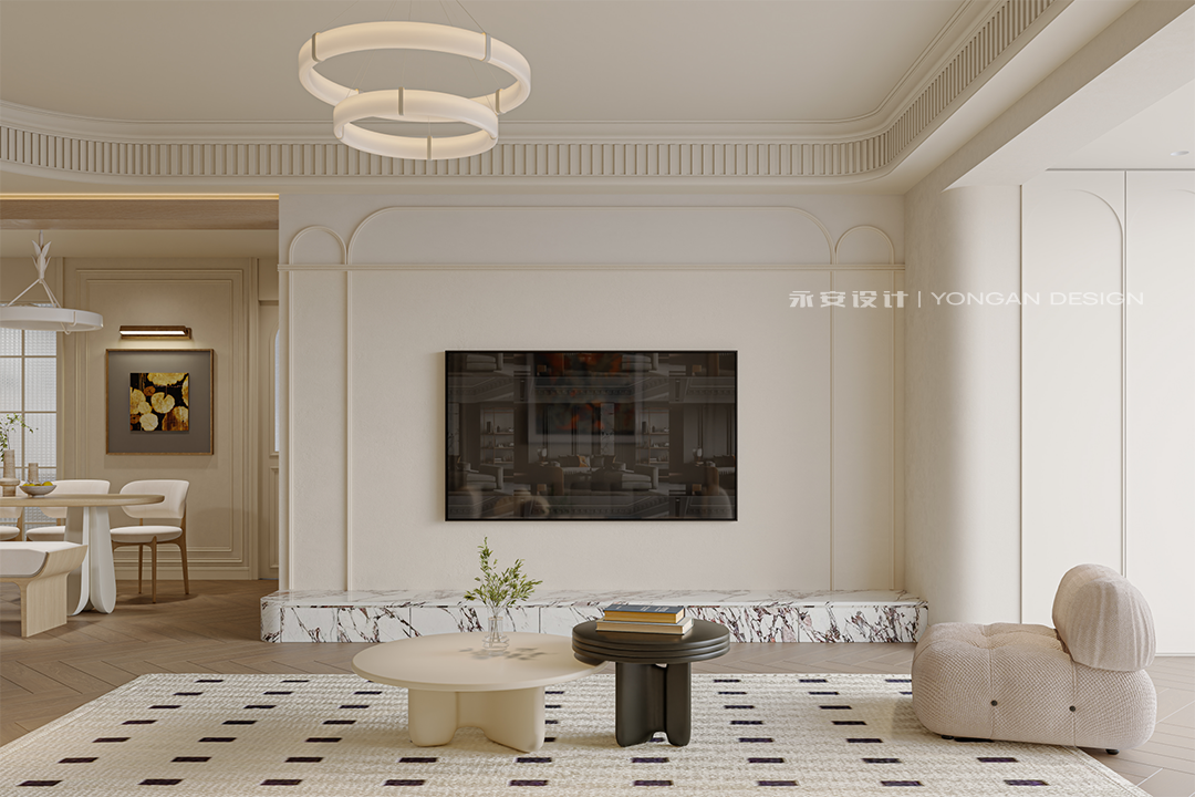 永安新作丨绿海湾110m²【皎洁入梦·诗意法式】-38