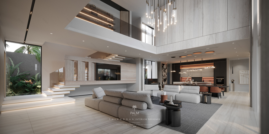 阳光别墅豪宅丨Palm Archi-0