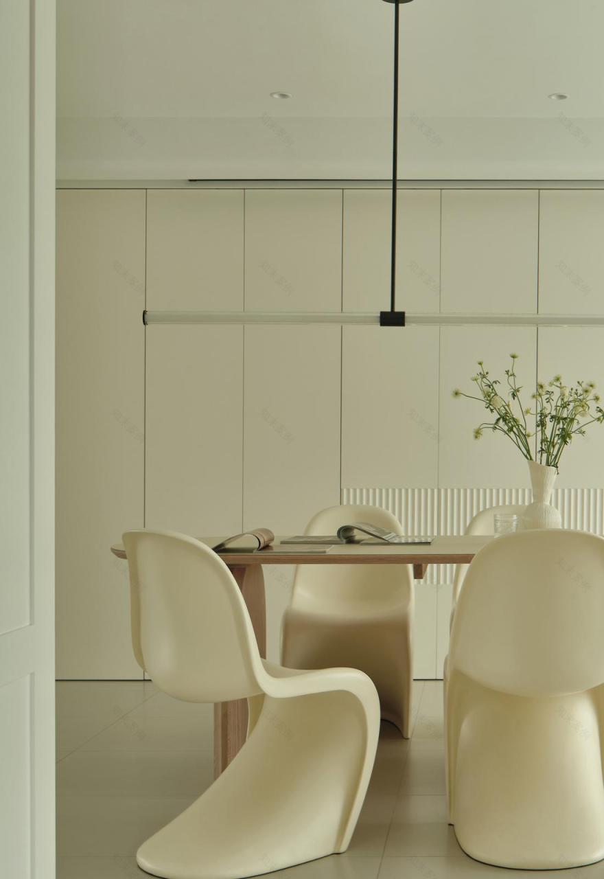 奶油系轻复古装修丨中国南京-23