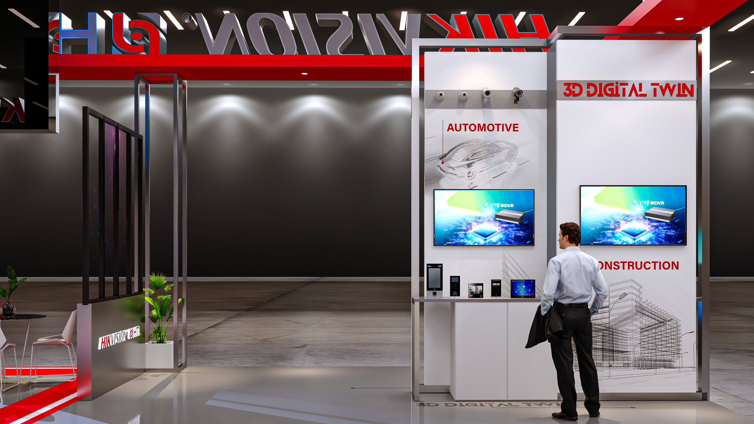 海康威视和 HTL 于 2023 年海湾信息技术展-13