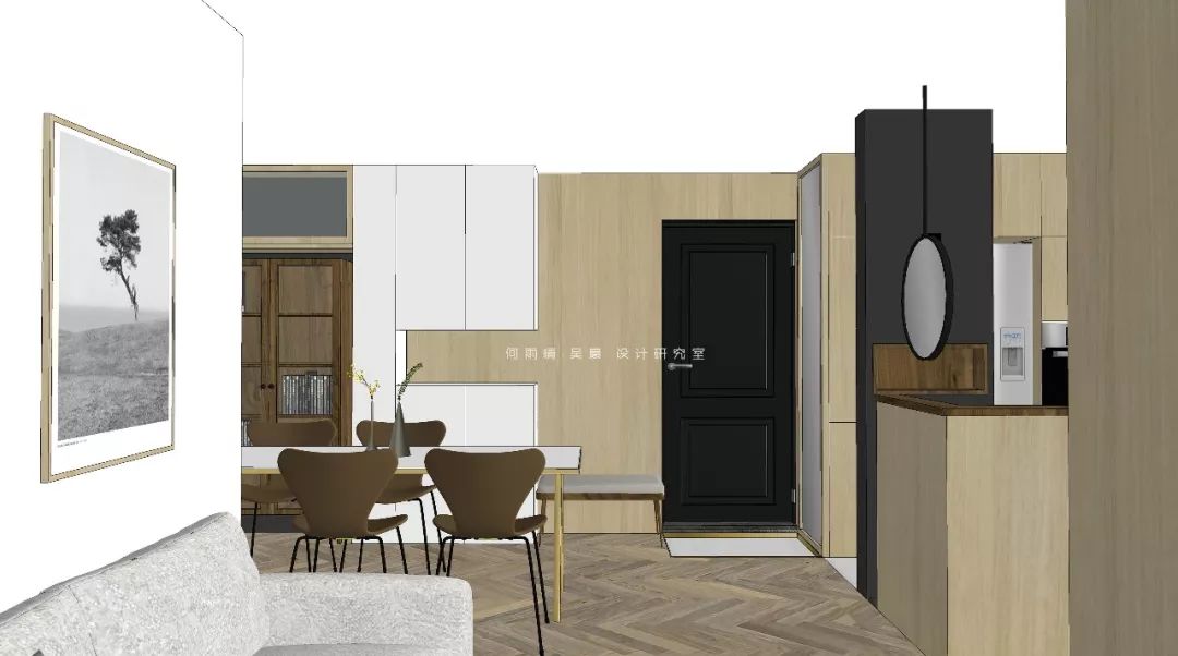 原木自然系家居,打造多才摄影师的温馨生活空间-103