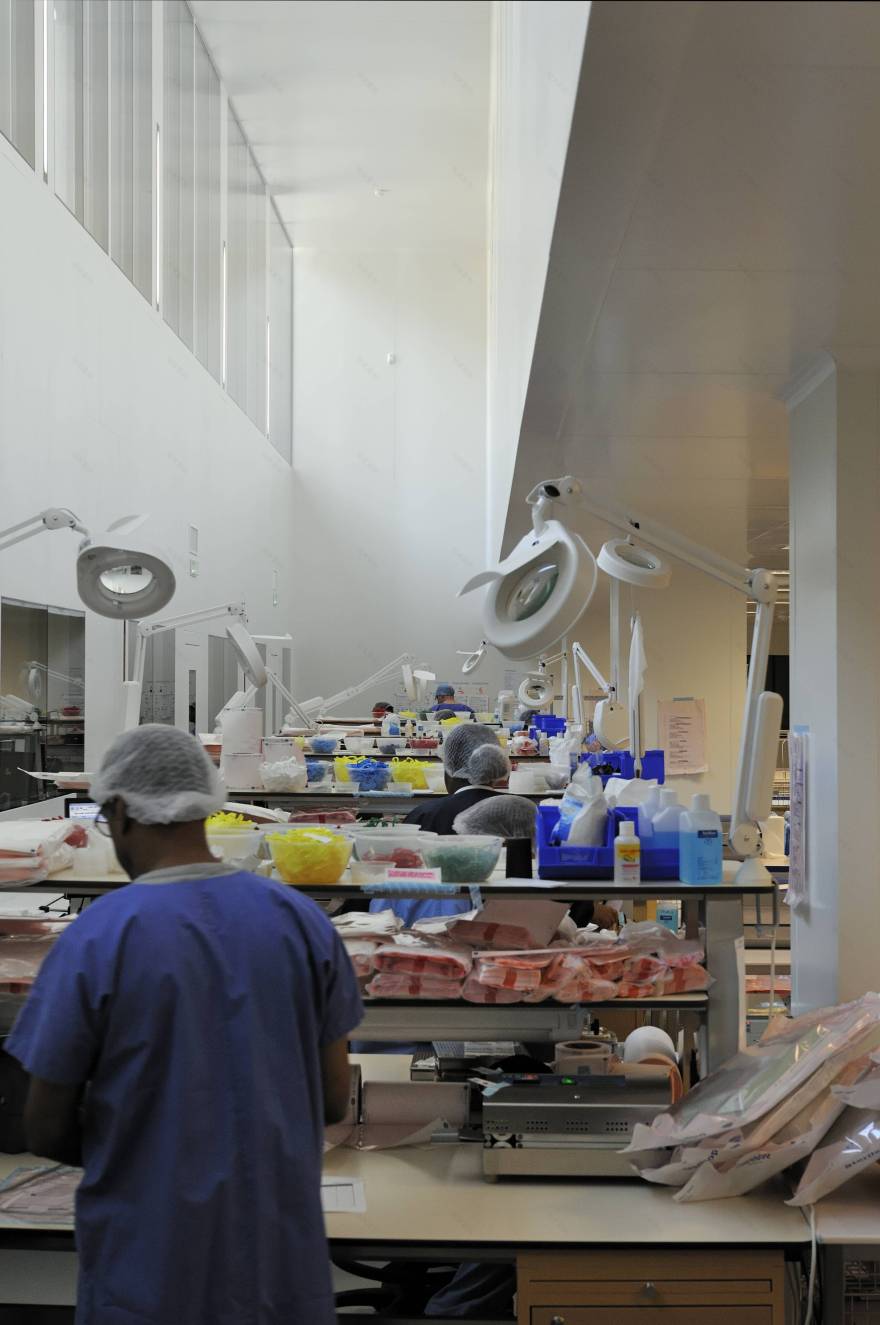 Bâtiment des laboratoires et de logistique de l’hôpital Cochin — Ateliers 2/3/4/-37