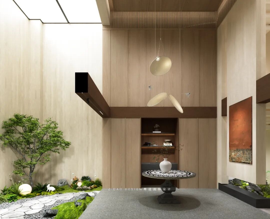 尊道新作|合肥『文一·塘溪津门』1000㎡折衷主义别墅，专治豪宅审美疲劳。-56