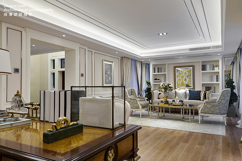 独尊建筑摄影：万科悦湾双拼别墅-18