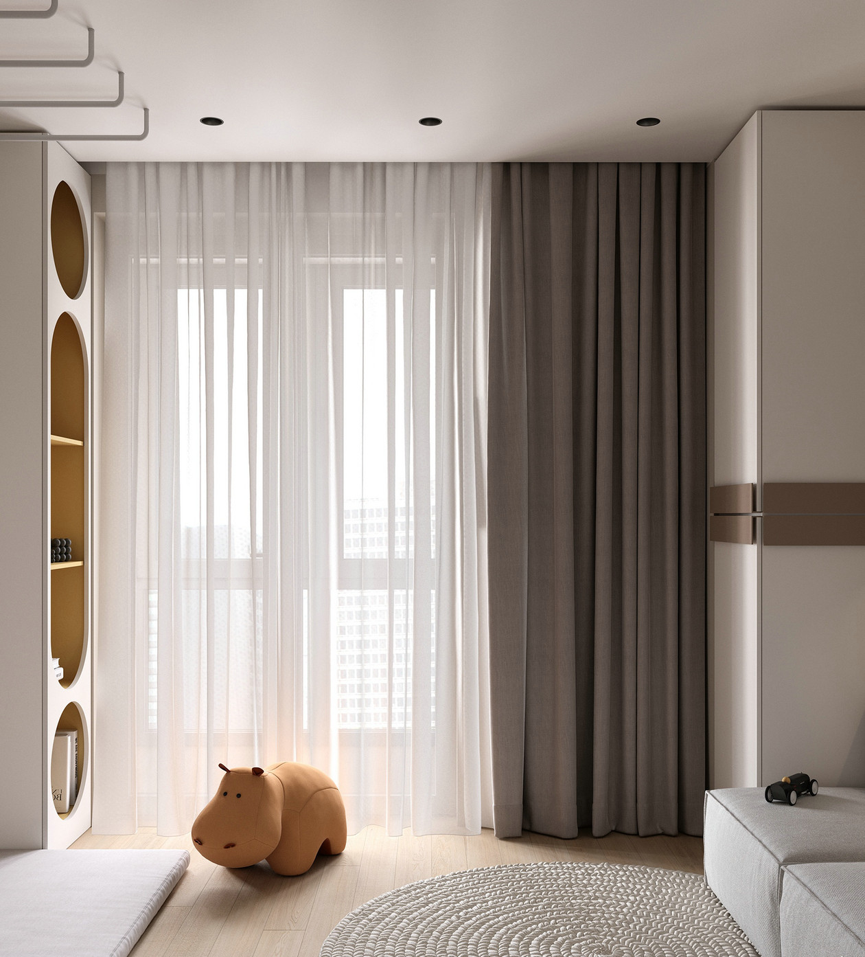 俄罗斯简约风住宅设计 打破沉静，随性演绎舒适美-12