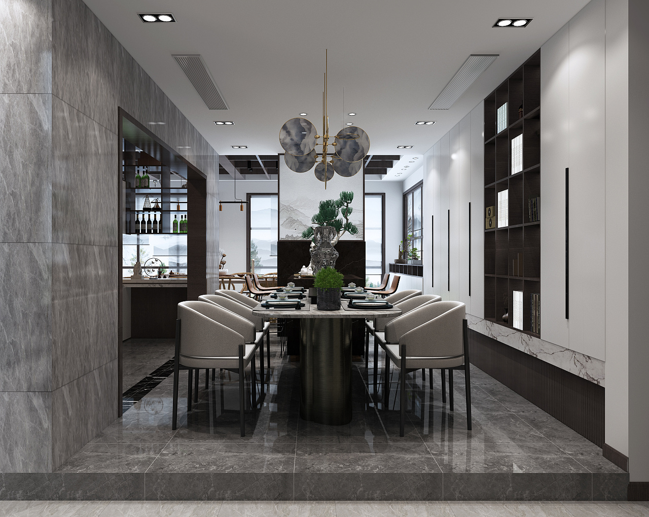 新中式风格，定制现代诗意生活-9