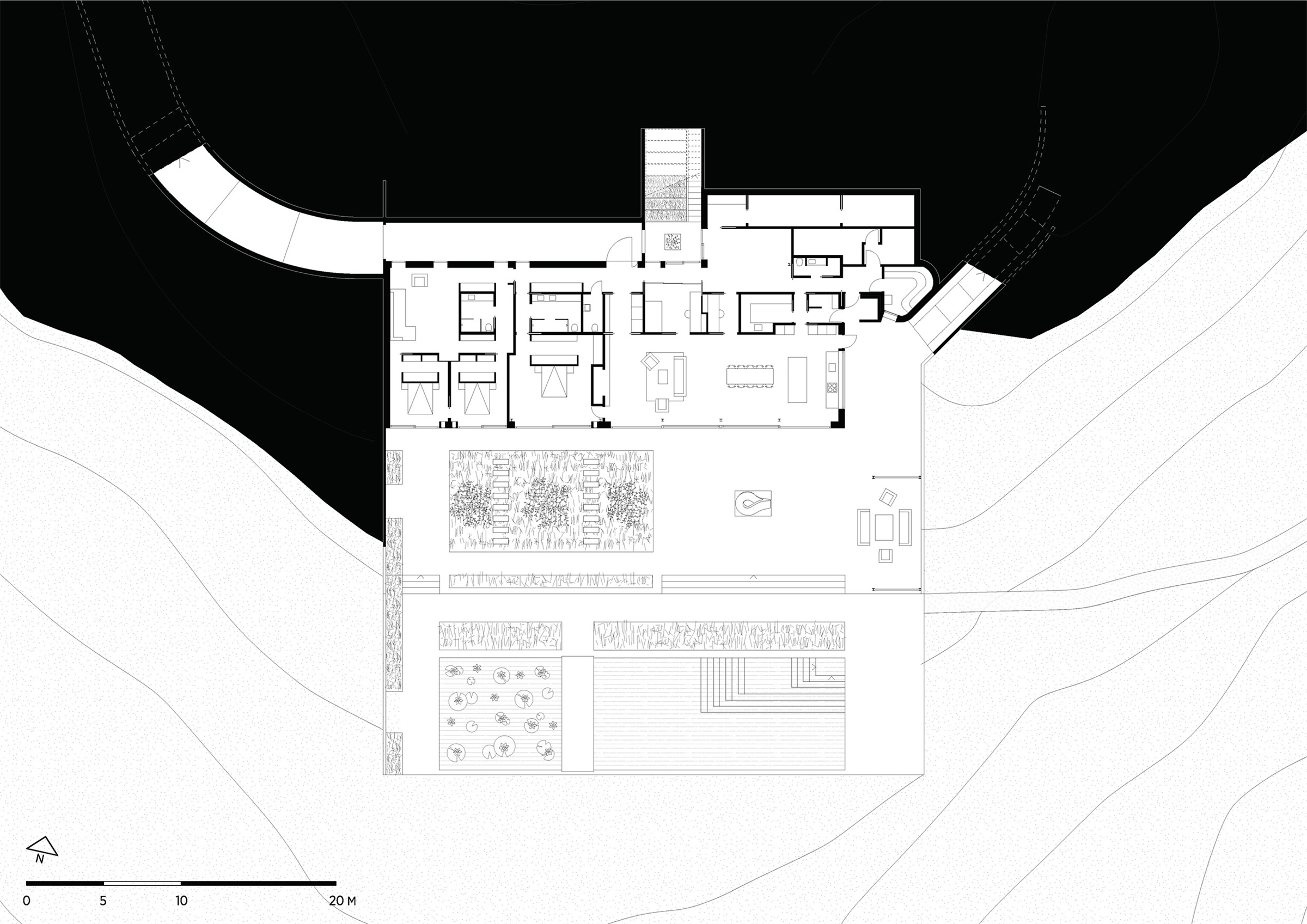 挪威“隐形”别墅丨C.F. Møller Architects-41