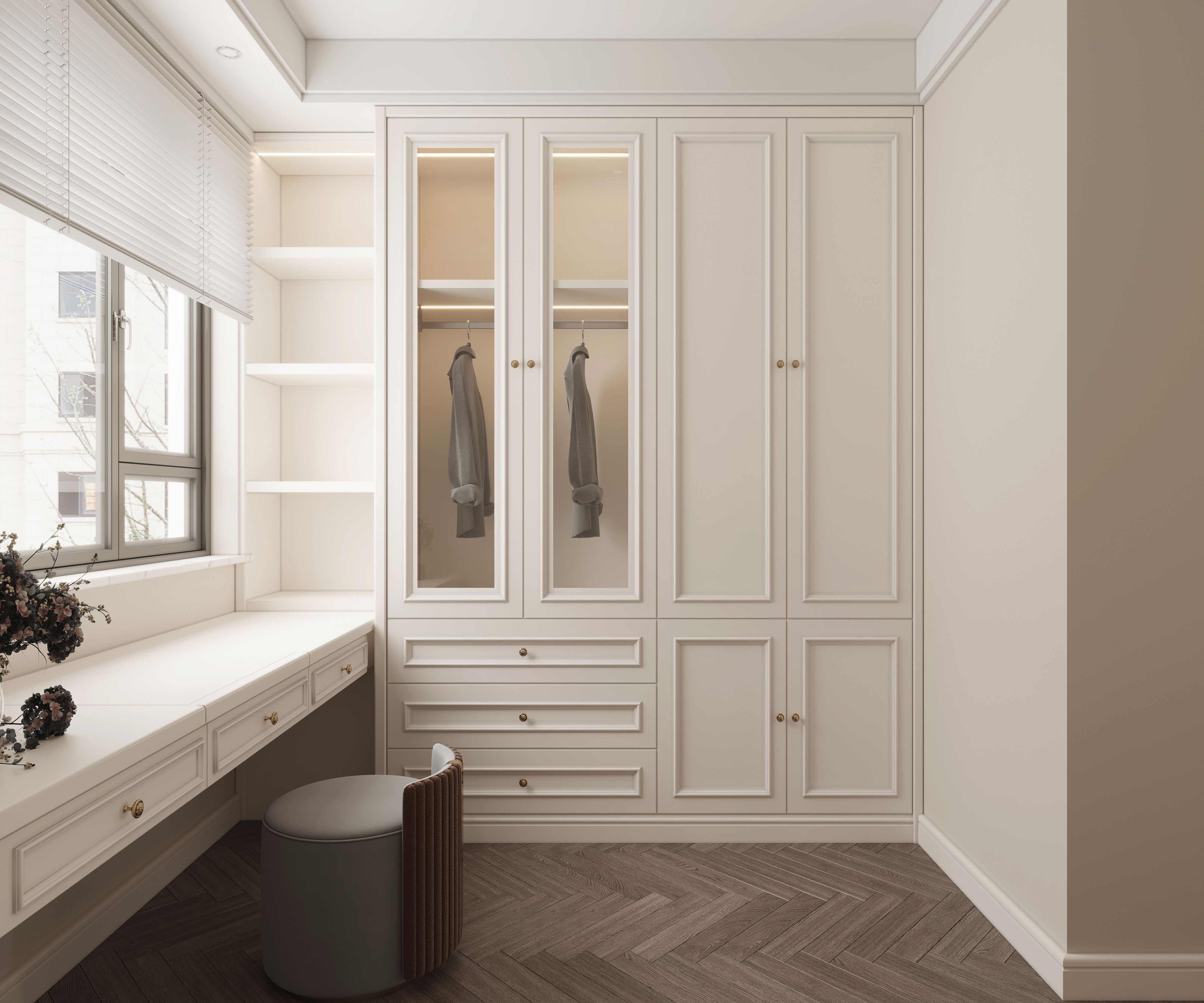 东木设计 | 极简法式，松弛又自然-13