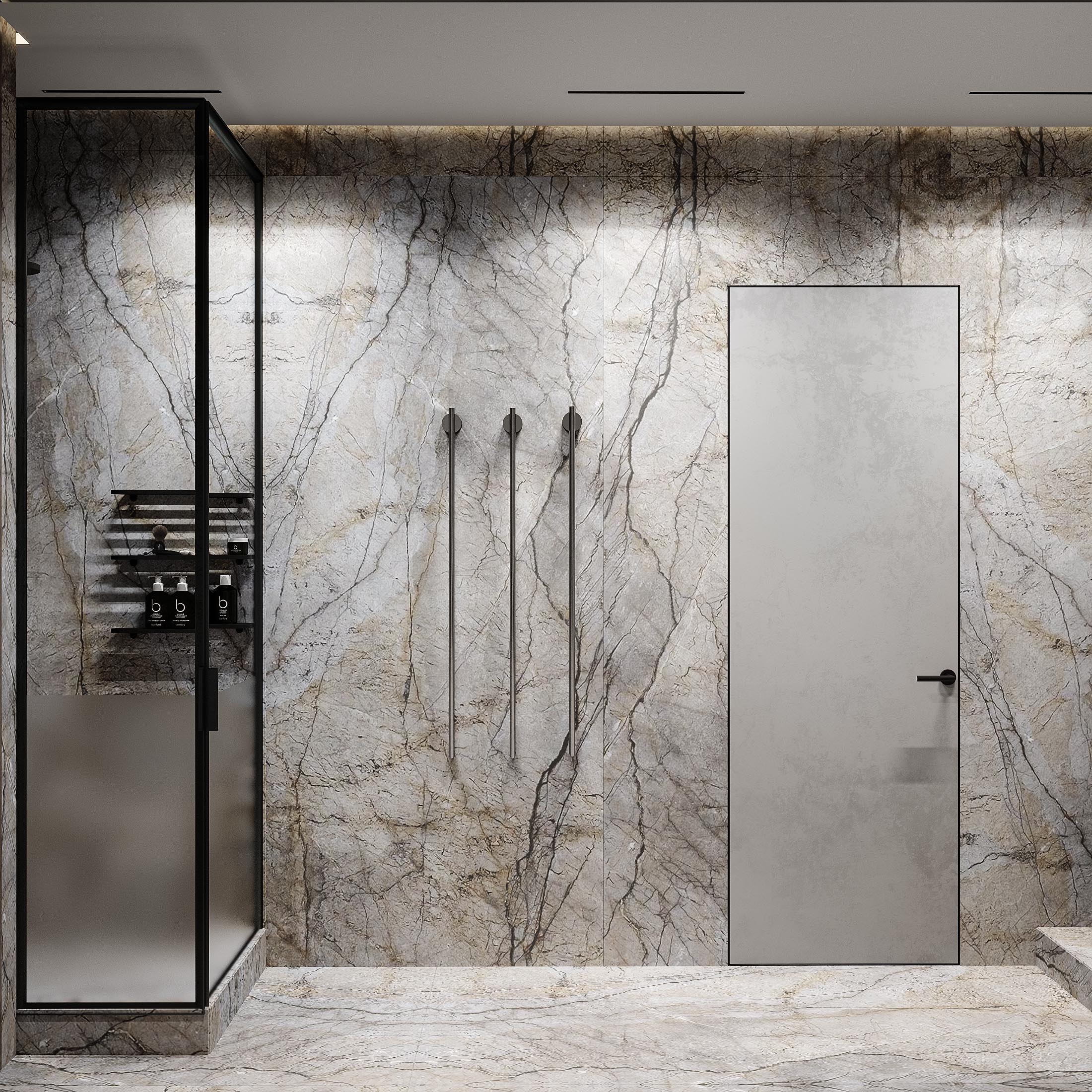 Modern dark apartment-21