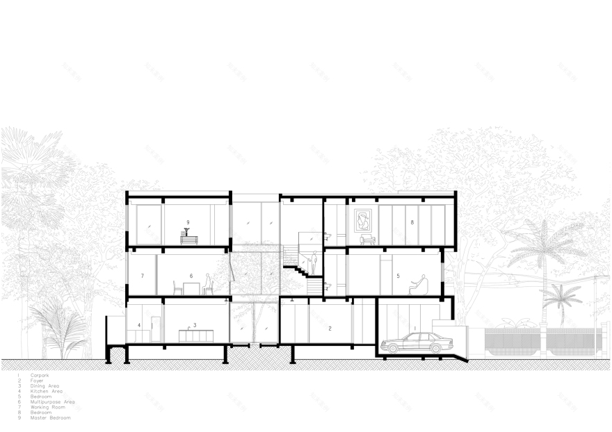 FN 大楼(FN可能是某个特定名称、机构或品牌等的缩写,若你能提供更多关于FN的背景信息,翻译会更精准)丨泰国曼谷丨Anonym-15