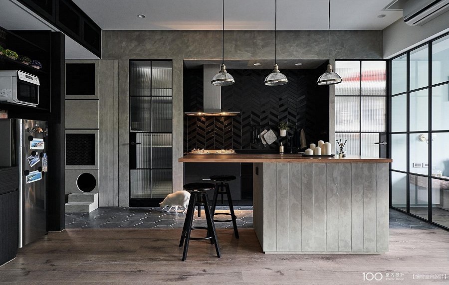 73㎡猫咪乐趣宅 ： 怀特设计-4