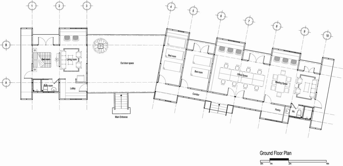 Ta Nung寄宿行政办公室集群丨越南丨MyAn Architects-9